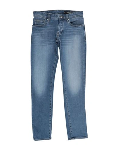 Armani Exchange Man Jeans Blue Size 34 Cotton, Polyester, Elastane