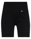 Vivienne Westwood Woman Shorts & Bermuda Shorts Black Size S Cotton