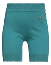 Vivienne Westwood Woman Shorts & Bermuda Shorts Pastel Blue Size M Cotton