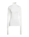 Rick Owens Lilies Woman T-shirt White Size 2 Viscose, Polyamide, Cotton