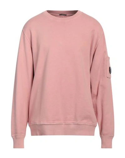 C.p. Company C. P. Company Man Sweatshirt Blush Size Xxl Cotton In Pink