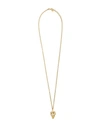 Philipp Plein Gold-tone Ip Stainless Steel 3d Crowned $kull Cable Chain 29-1/2" Pendant Necklace In Gold