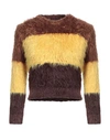 Dsquared2 Woman Sweater Cocoa Size L Polyamide In Brown