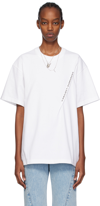 Y/PROJECT WHITE PINCHED T-SHIRT