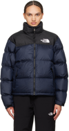 THE NORTH FACE NAVY & BLACK 1996 RETRO NUPTSE DOWN JACKET