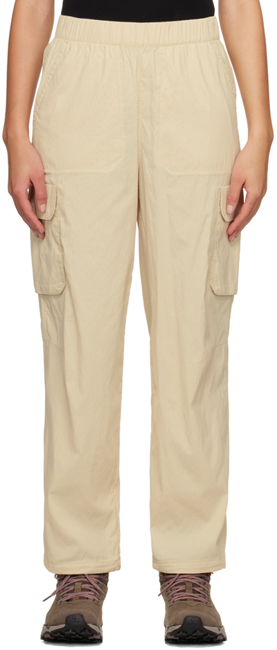 The North Face Beige Spring Peak Cargo Pants In 3x4 Gravel