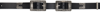 Toga Black Double Square Buckle Belt In 26 Black