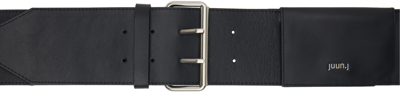 Juunj Black Card Wallet Belt