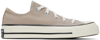CONVERSE TAUPE CHUCK 70 VINTAGE CANVAS SNEAKERS