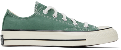 Converse Green Chuck 70 Vintage Canvas Sneakers In Admiral Elm/egret/bl