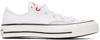 CONVERSE WHITE CHUCK 70 OX SNEAKERS