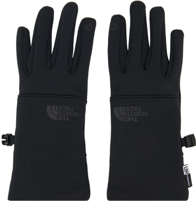 The North Face Black Etip Recycled Gloves In Jk3 Tnf Black