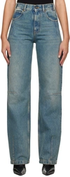 Darkpark Mid-rise Straight-leg Jeans In Sand Wash