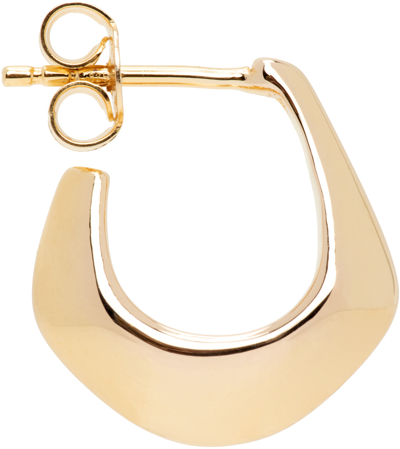 Lemaire Gold Mini Drop Single Earring In Ye545 Gold