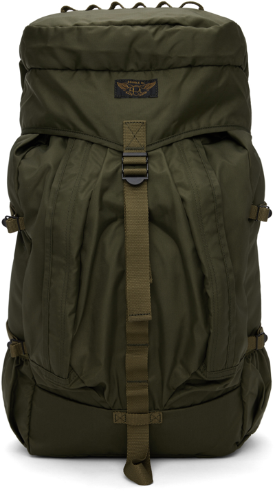 Rrl Green Utility Backpack In Olive Drab