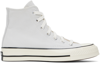 CONVERSE GRAY CHUCK 70 VINTAGE CANVAS SNEAKERS