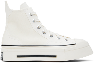 Converse White Chuck 70 De Luxe Squared Trainers In Multicolor