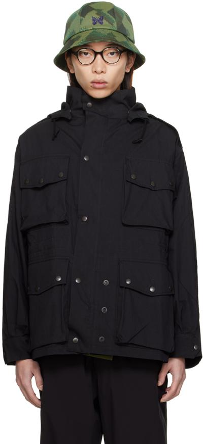 Needles Black Field Jacket In B-black