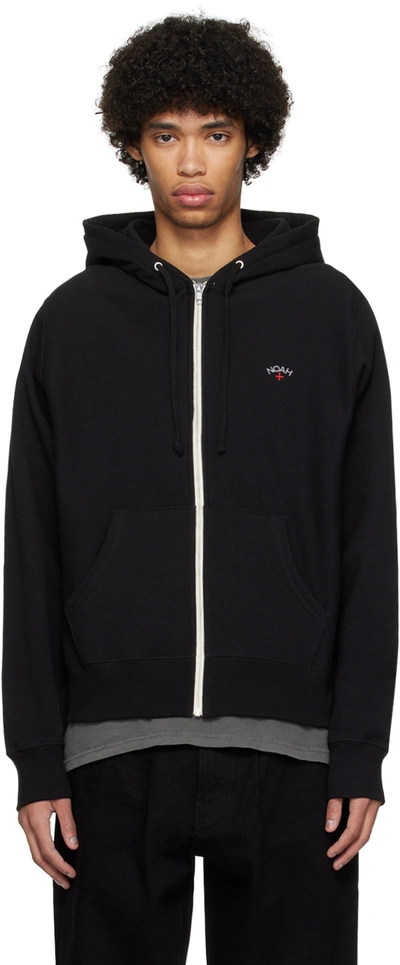 Noah Black Lightweight Hoodie