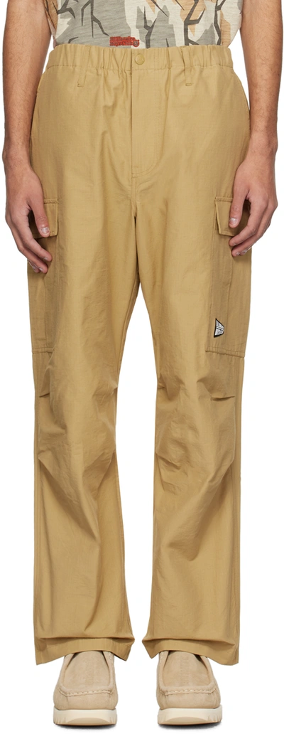 Billionaire Boys Club Beige Ripstop Cargo Pants In Sand