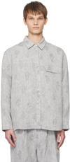 HENRIK VIBSKOV GRAY POST SHIRT