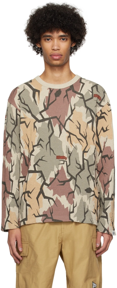 Billionaire Boys Club Multicolor Camo Long Sleeve T-shirt