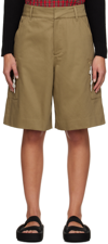 DARKPARK KHAKI NINA CARGO SHORTS