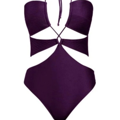 Al Mare Angie Swimsuit In Purple