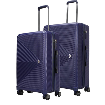Mkf Collection By Mia K Felicity Luggage Set Extra Large And Large In Blue