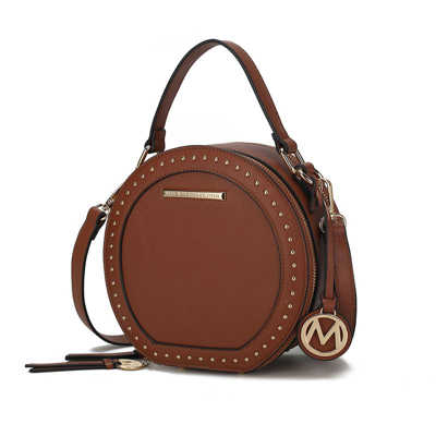 Mkf Collection By Mia K Lydie Multi Compartment Crossbody Bag In Brown
