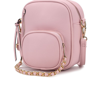 Mkf Collection By Mia K Winona Vegan Leather Women's Crossbody Bag In Pink