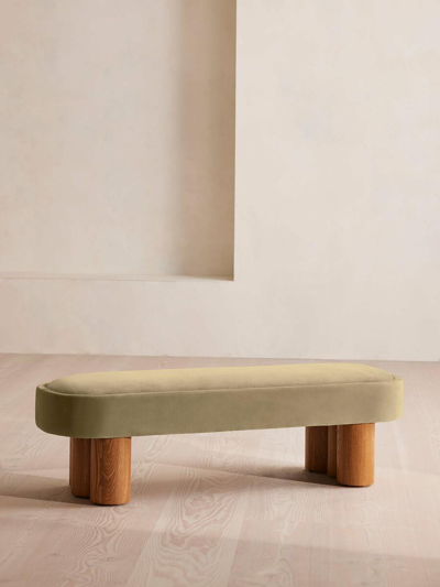 Soho Home Nieve Bench In Brown