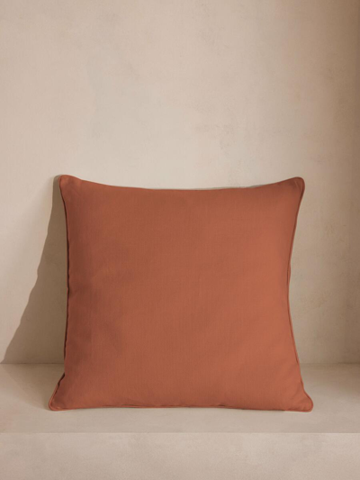Soho Home Vinnie Large Square Cushion In Orange