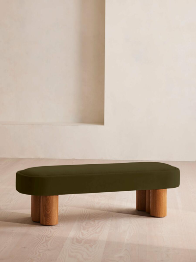 Soho Home Nieve Bench In Green