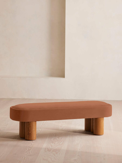 Soho Home Nieve Bench In Brown