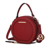 Mkf Collection By Mia K Lydie Multi Compartment Crossbody Bag In Red