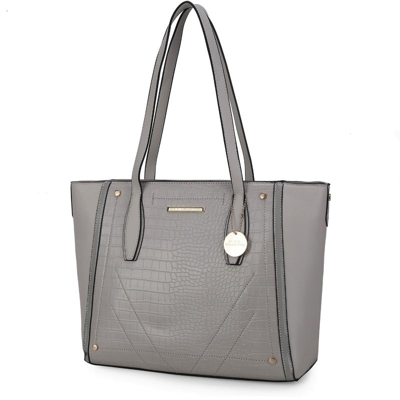 Mkf Collection By Mia K Robin Tote Bag In Grey