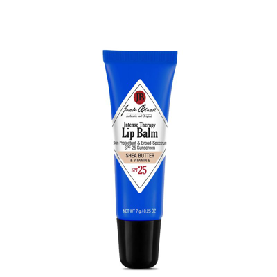 Jack Black Intense Therapy Lip Balm, Shea Butter & Vitamin E In White