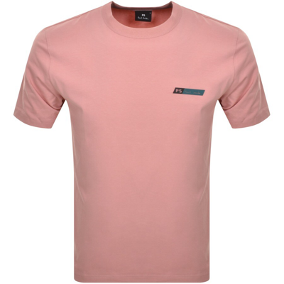 Paul Smith Tilt T Shirt Pink