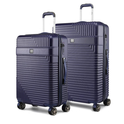 Mkf Collection By Mia K Mykonos Luggage Set-extra Large And Large In Blue