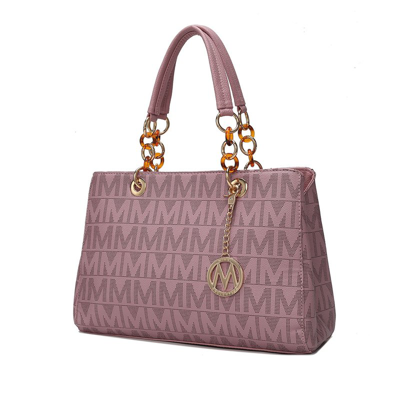 Mkf Collection By Mia K Sirna M Signature Tote Bag In Purple