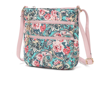 Mkf Collection By Mia K Lainey Quilted Cotton Botanical Pattern Women's Crossbody In Green