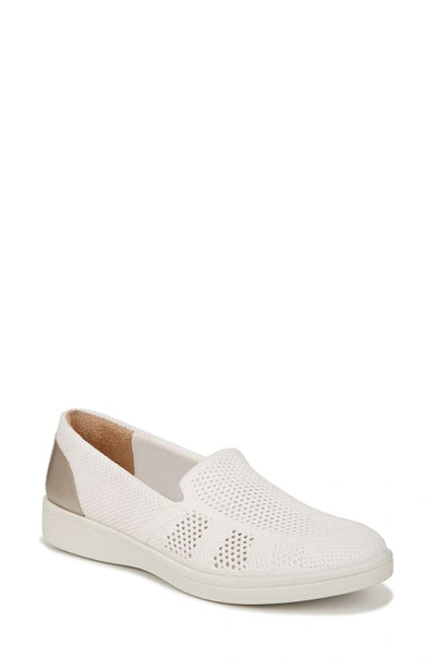 Bzees Athena Washable Slip-ons In Sugar White Fabric