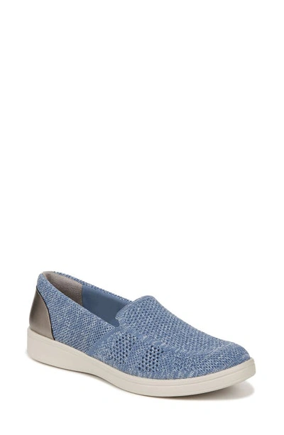 Bzees Athena Washable Slip-ons In Blue Fabric