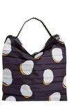 ISSEY MIYAKE BEAN DOTS PLEATED TOTE