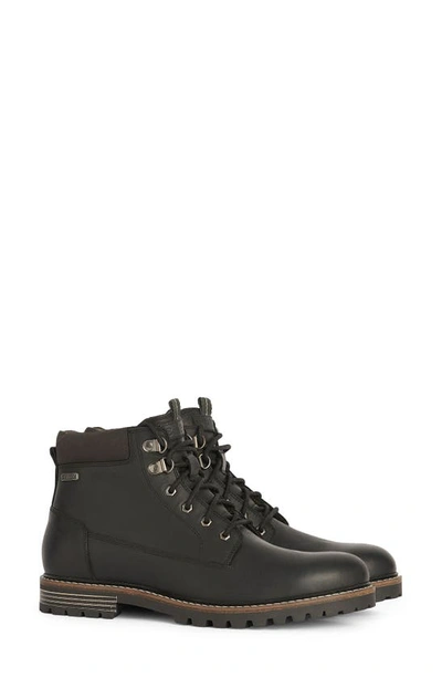 Barbour Men's Flint Derby Boots In Black