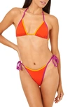 L*SPACE LEVY BITSY STRING BIKINI BOTTOMS