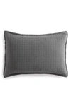 CALVIN KLEIN ESSENTIAL WASHED JACQUARD PILLOW SHAM