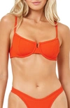 L*SPACE LSPACE HUNTER UNDERWIRE BIKINI TOP