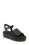 Kelsi Dagger Brooklyn Birdie Platform Sandals In Black